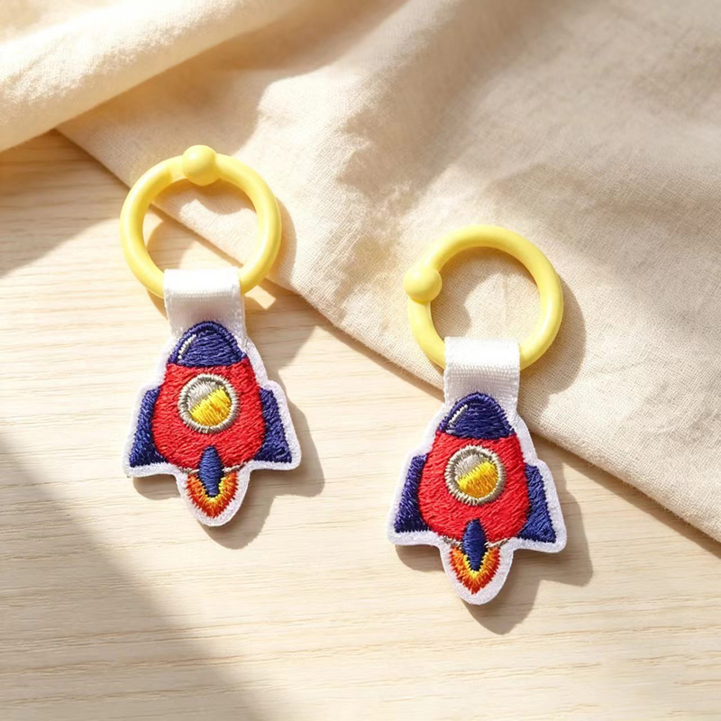 Hot-Selling Children's Cute Embroidered Decorative Pendants Kindergarten Identification Tags Shoe Charms Bag Zipper Pendants Decoration Hot-Selling Children's Cute Embroidered Decorative Pendants Kindergarten Identification Tags Shoe Charms Bag Zipper Pendants Decoration