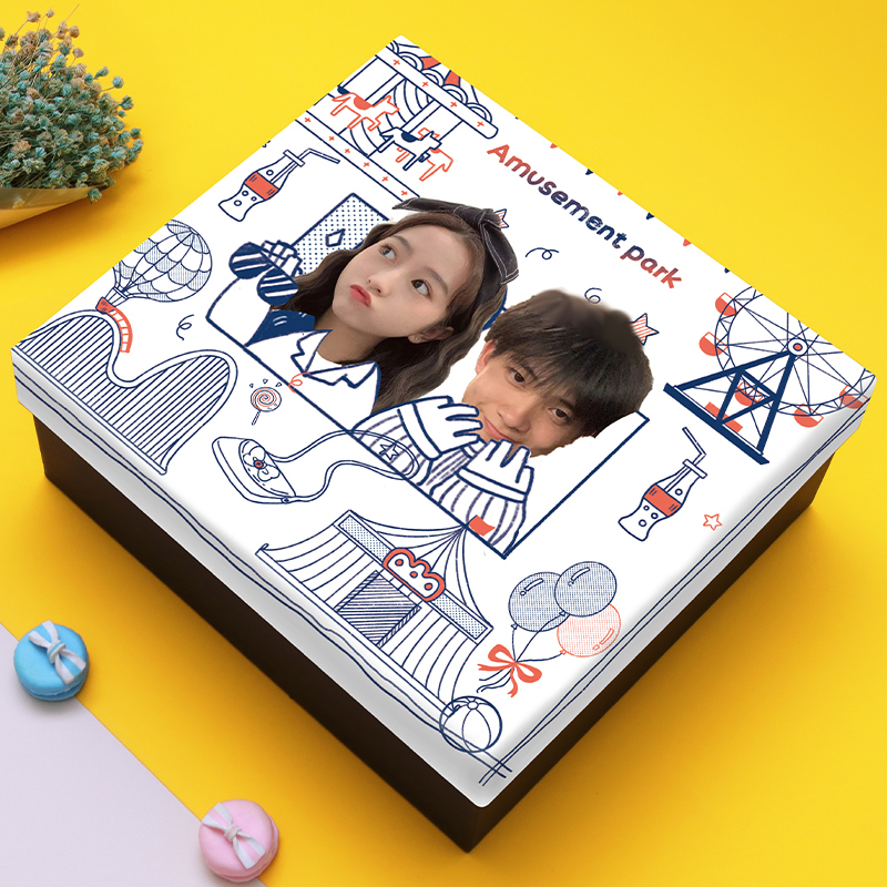(Customised Avatar) Gift Box Packaging Box Send Boy Ritual Sens And Birthday Gift Boxes Empty Ideas