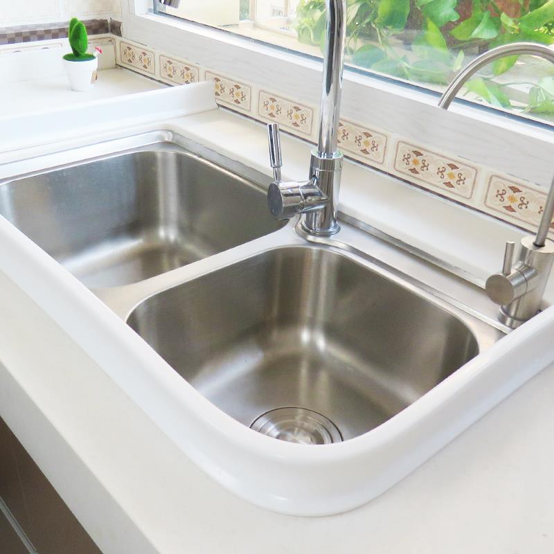 Kitchen wash 12616 vegetable basin sink water strip pool sanitary water oil bathroom countertop room partition baffle splash-proof