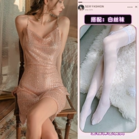 (Набор розового золота+конфиденциальная доставка белых чулок)