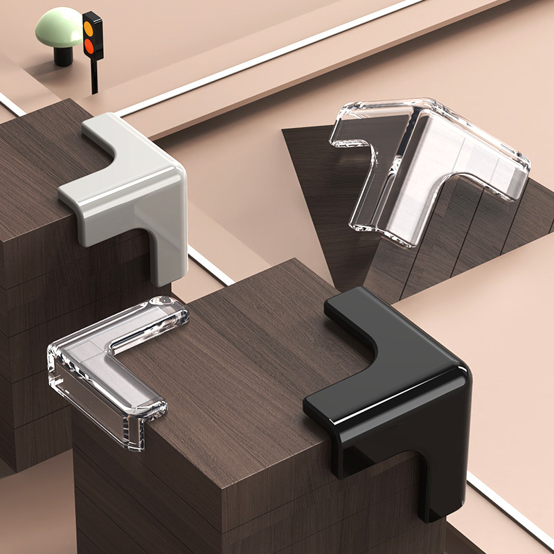 Table Corner Collision Avoidance Corner Protection Corner Table Bed Corner Cabinet Range Hood SILICONE ANTI-COLLISION FRIT ANTI-CRASH GLASS WRAP ANGLE SLEEVE SIDE CHILDREN
