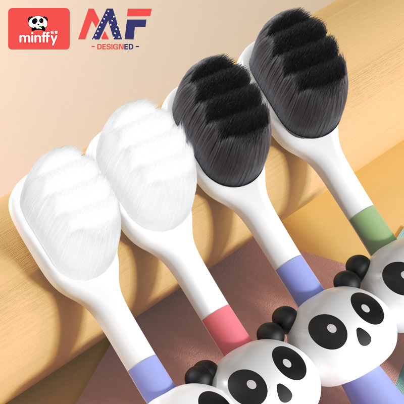Children toothbrush Soft Mao 1-2-3-6 years old 4-5-year-old baby one-year-old half toothpaste suit infant milk toothbrush ultra-fine