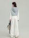 Casual Sports Suit for Women, Spring and Autumn, Fashionable, High-End, Stylish, Age-Reducing, Chanel-Style Sweatshirt and Wide-Leg Pants Two-Piece Set