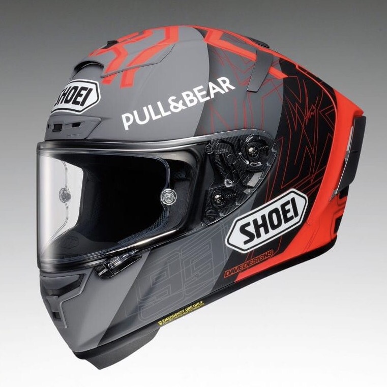 Japan SHOEI X14 gray red ant Captain America Kato Festival Mosquito motorcycle motorcycle helmet