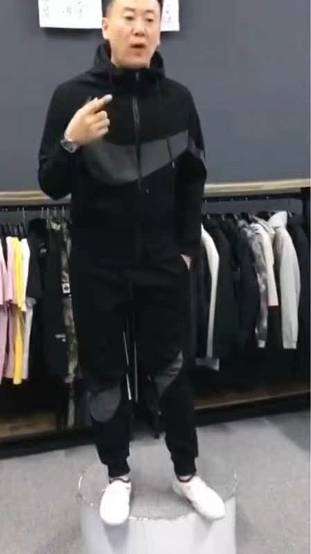 330 Suit Men's Casual Sports Suit Fashion Trends Men's Spirit Handsome 100 Lapped Temperament Personality