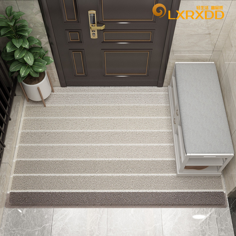 Water-proof and slip-resistant foot pad for inlet doormat cutting dirty wear resistant wire ring door door door