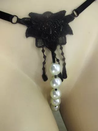 Интересное нижнее белье Big Beads Incarie -Pants Delive Beads Delive Gearl Big Pearl Сексуальное нижнее белье Жемчужина Плохое массаж