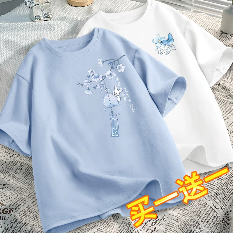 Коротко рукавная футболка, женская летняя одежда 2026 новый Dopamine wear футболка женская летняя топ дизайн нишевая одежда