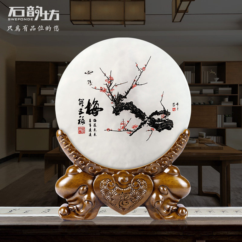 New Chinese home Decorative Swing Accessories Minimalist Modern Living Room Soft Decorations Personality Creative Home Furnishing Artwork