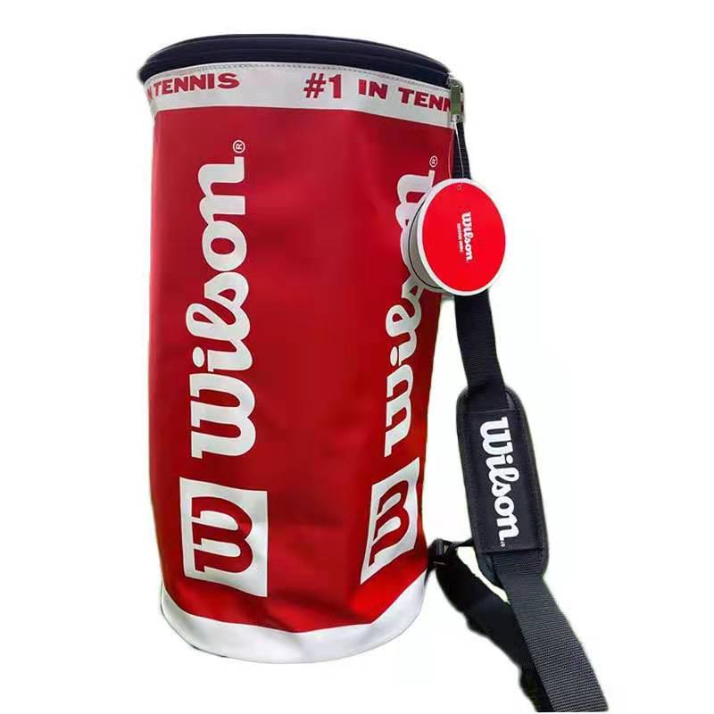 New Promotional Tennis Barrel Bag Waterproof Large Capacity Shoulder Bag with Insulation Layer 100 Pack