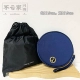 Armani Navy Blue Round Cake Velvet Bag