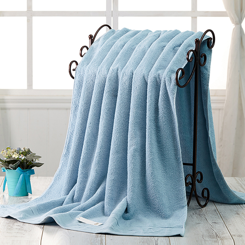 Extreme size 90 X180 pure cotton towel for adults soft thickening men absorbed all cotton sofa mat towel is large