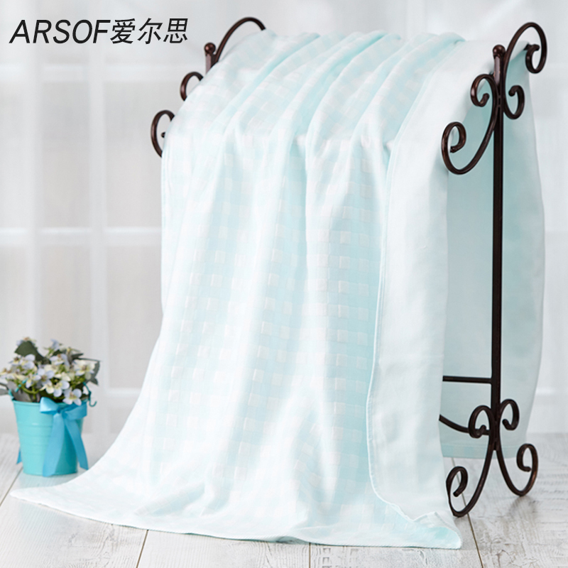 Eerth pure cotton cotton cloth bath towels for men and women Home adults All cotton lovers soft absorbent panes big wrap wipes speed dry