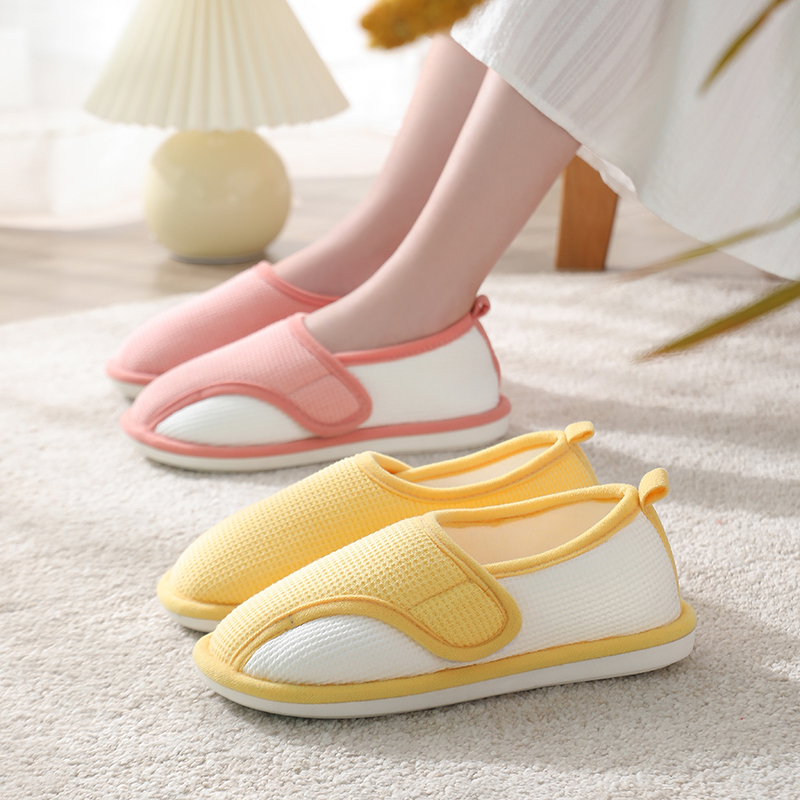 Confinement shoes spring and summer thin section June May postpartum spring pregnant women maternity slippers soft sole confinement shoes