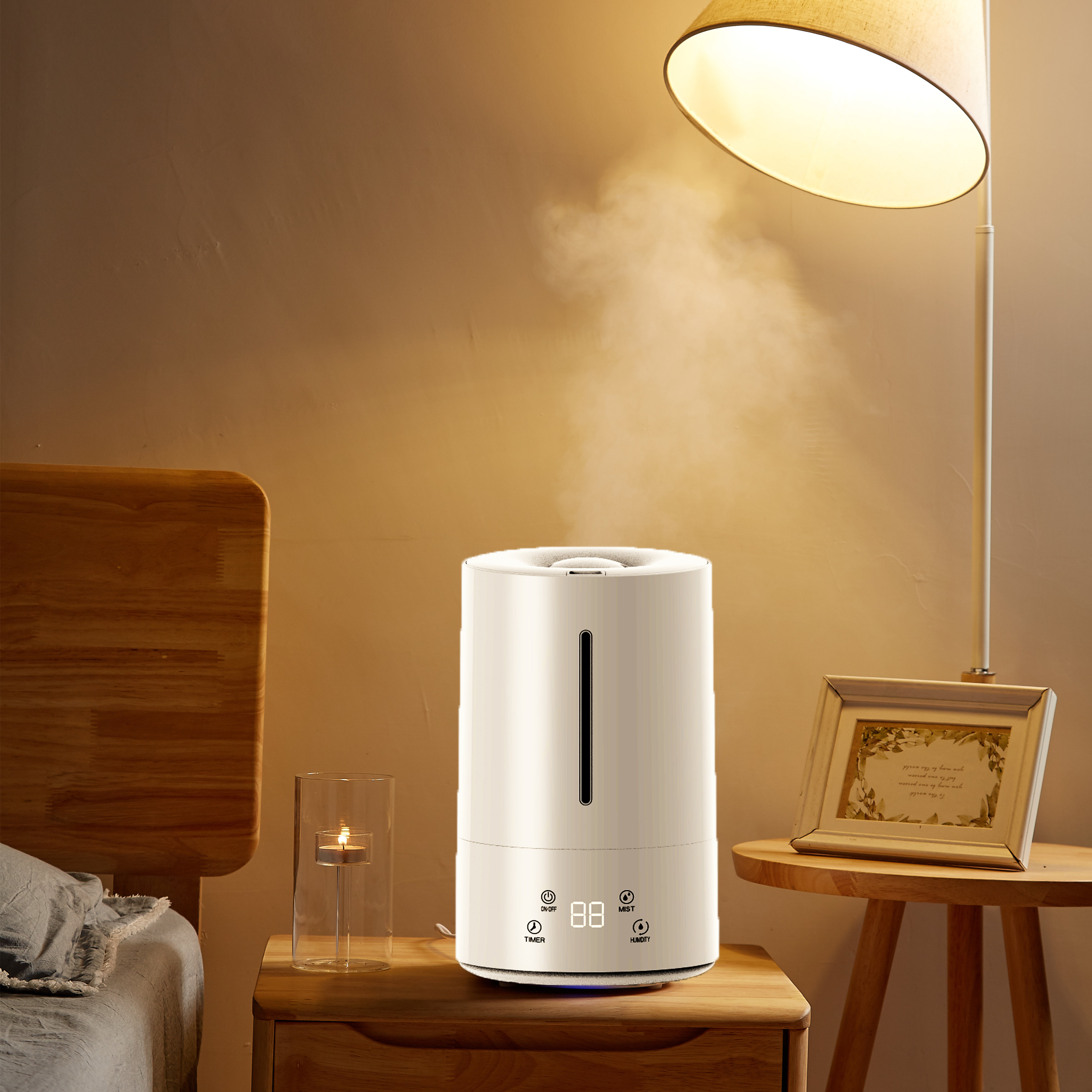 Aura Home Humidifier Home Mute Bedroom Pregnant Woman Baby Large Capacity Air Conditioning Intelligent Hengwet Air Add Water