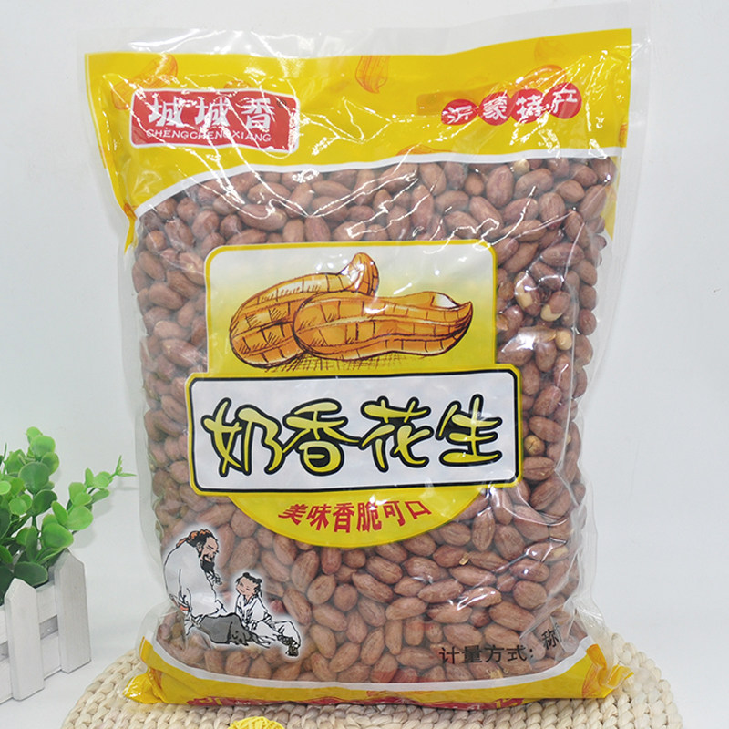 Chengxiang new roasted five-spice creamy garlic multi-scented peanut rice ripe peanut salt 5 kg of food great value