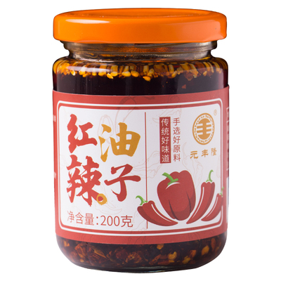 四川油泼辣子香辣芝麻椒油200g
