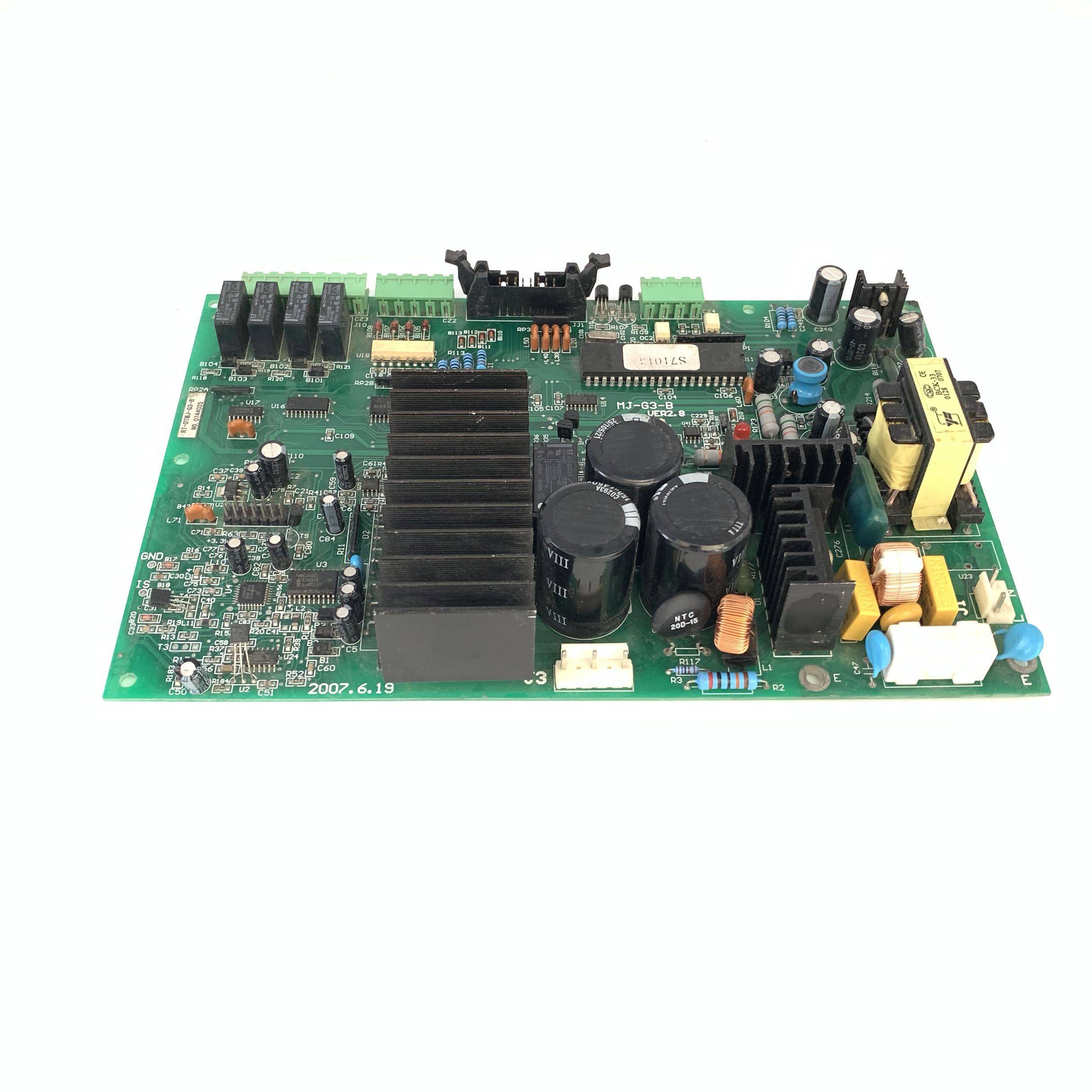 Exhibition Pengler gate machine frequency converter VVVF door machine controller MJ-G3-B VER2 6 door board