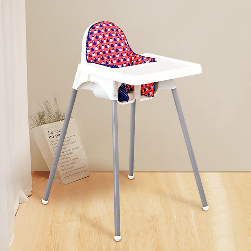 IKEA baby dining chair no plate adjustable simple chair short children's dining table chair home baby