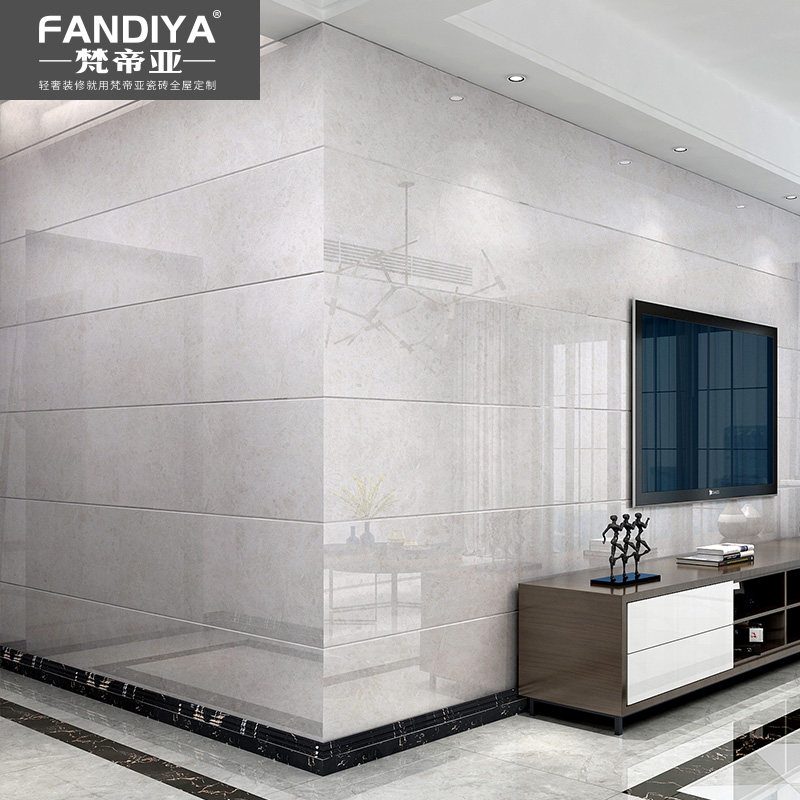 Van Imperii Grey Thickened Living Room Wall Brick 400x800 Imitation Marble Tile Kitchen Makeup Room Bathroom Porcelain sheet