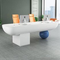 Company Roast Lacquer Front Desk Reception Desk Creative Profiled Office Front Desk Table Modern Collection Silver Consulting Service Bar Desk Custom