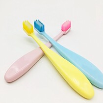 New Products Macaron Soft Fur Bamboo Charcoal Adult Toothbrushes Home Children Toothbrushes 2-10 Year Old Soft Hair Candy Color