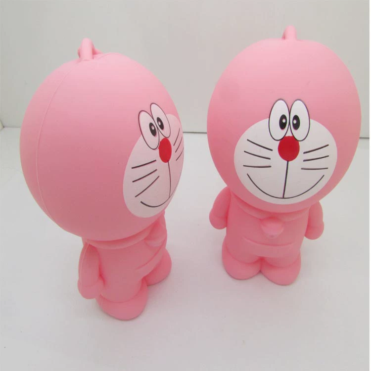 Sáng tạo cô gái dễ thương Hàn Quốc Phim hoạt hình siêu dễ thương mèo Doraemon mặt dây chuyền búp bê kiểu móc chìa khóa - Trường hợp chính