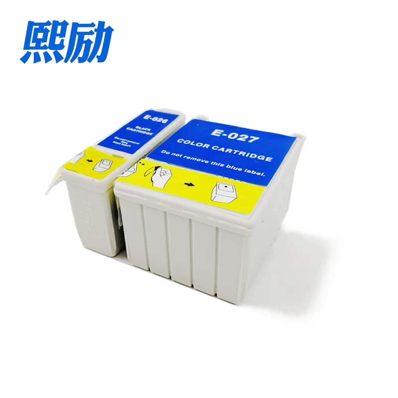 熙励 [适用爱普生T026 T027墨盒Stylus Photo 810 820 830 830U 925 935 C50打印机墨水盒]