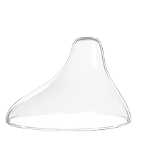 (Mickey Bear) Special accessories for eccentric milk bottles anti-colic plug eccentric cap middle ring (7cm)