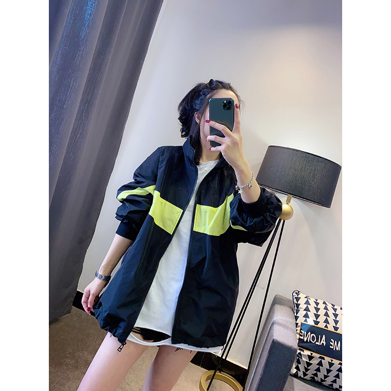 Thin temperament baseball uniform salt system loose casual women's coat 2022 autumn new women's clothing European station European goods