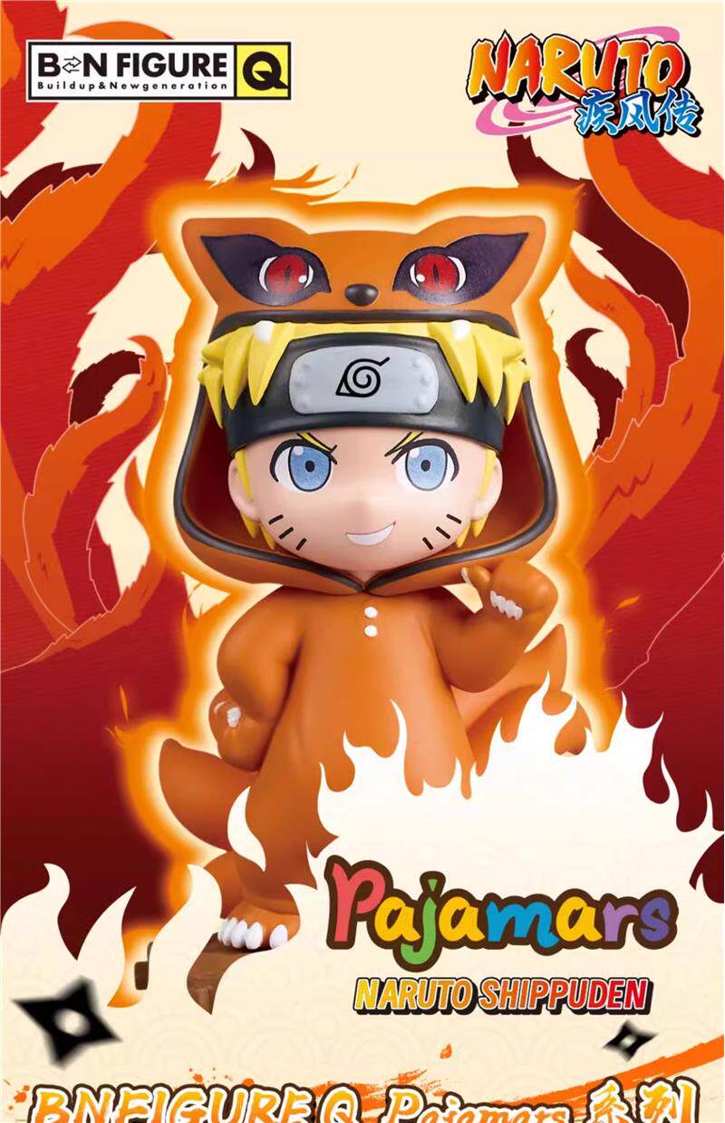 TOPTOY Naruto BNFIGURE Q Pajamars Naruto Shippuden Figure Blind