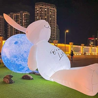 Кролик, легкая луна, 3м, 2м