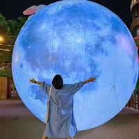 Звездное небо, надувная легкая луна, 1.5м, увеличенная толщина