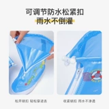 Детский дождевик, водонепроницаемые нескользящие бахилы подходит для мужчин и женщин, износостойкие высокие сапоги для школьников, подходит для подростков, увеличенная толщина