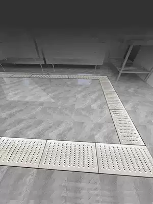 Sewer cover stainless steel drainage ditch gutter sink ditch cover kitchen trench gutter gouge