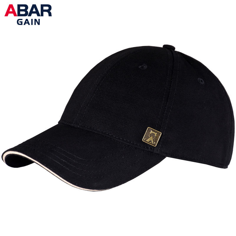 Men's baseball cap leisure sports tides Duck Tongue Cap Cotton Autumn Winter Warm Shade Hat 100 Hitch Fashion Abar Hat