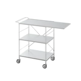 Стеллаж для хранения тележки Frost Mountain Расширительная пластина Многослойная съемная напольная стойка из нержавеющей стали Стеллаж для хранения закусок