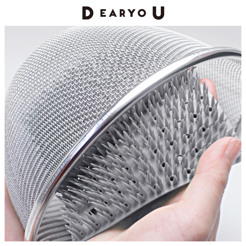 Tidy Japanese Imported Cleaning Brush Kitchen Carrot Fruit and Vegetable Brush Bendable Brush Drain Basket Sink Gap Brush