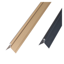 Dianjuege aluminum alloy wall panel I-line closing strip wood veneer edge strip 12mm inner corner and positive corner decorative strip