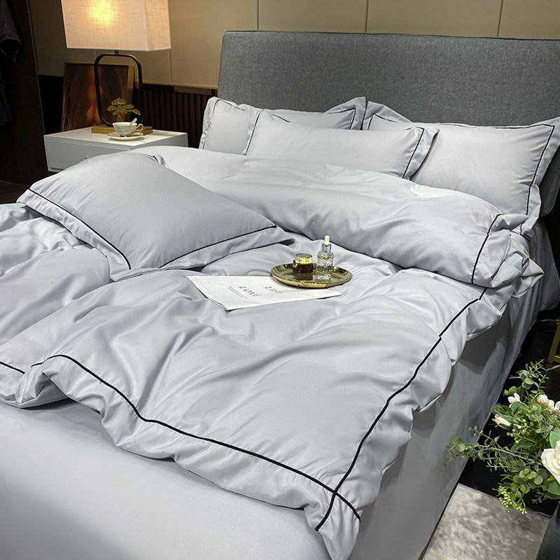 Eight-piece quilt set for hotel and homestay with seven-piece set of white quilt core single student quilt dormitory set