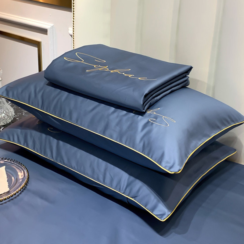 60s gon satin full cotton pillowcase pure cotton pillowcase double single student dormitory pillow core cover 48x74cm pair of clothes