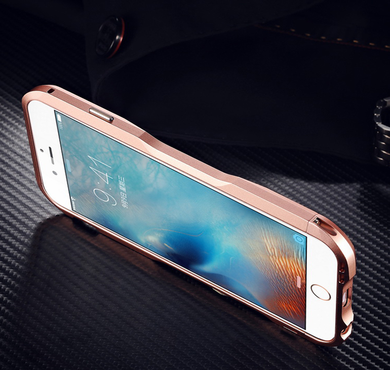 Luphie Incisive Sword Slim Light Aluminum Bumper Metal Shell Case for Apple iPhone 6S/6 & iPhone 6S Plus/6 Plus