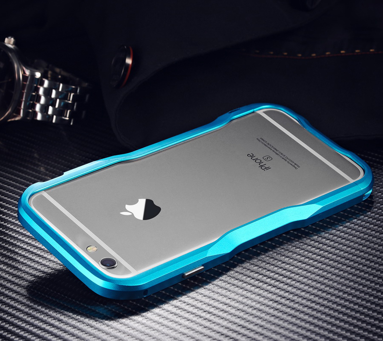 Luphie Incisive Sword Slim Light Aluminum Bumper Metal Shell Case for Apple iPhone 6S/6 & iPhone 6S Plus/6 Plus