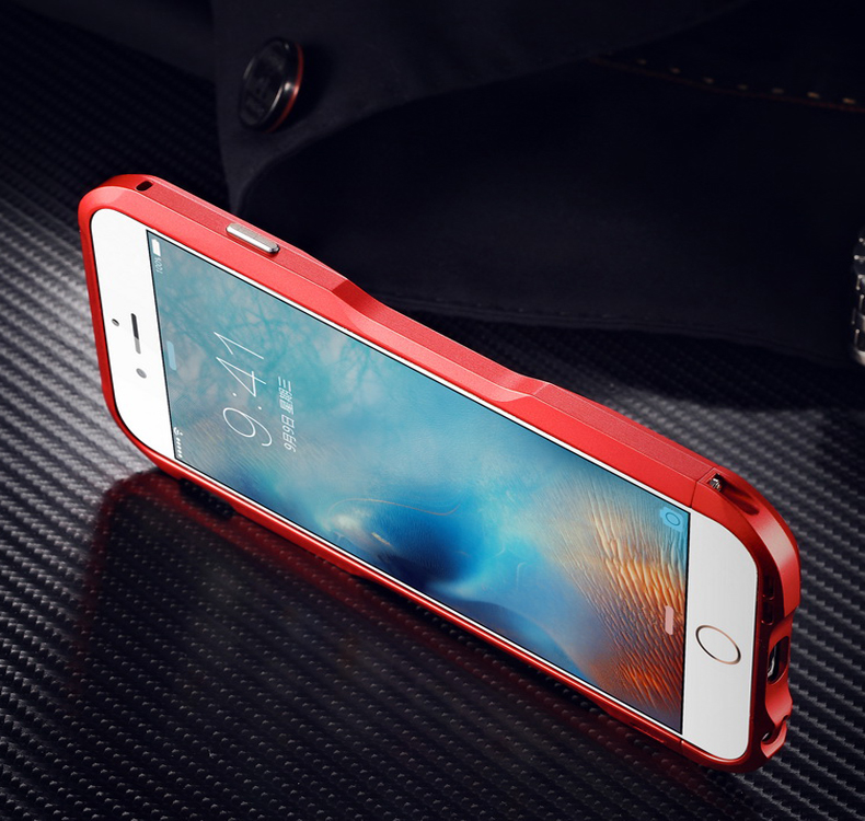 Luphie Incisive Sword Slim Light Aluminum Bumper Metal Shell Case for Apple iPhone 6S/6 & iPhone 6S Plus/6 Plus