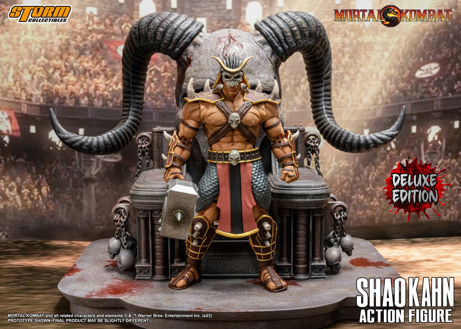 Storm Toys Mortal Kombat Shao Kahn 1/6 Action Figure Model