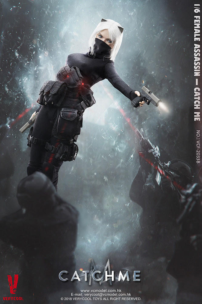 VERYCOOL Catch Me Female Assassin 1/6 Action Figures VCF-2033B