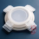 Food grade fresh-keeping lid glass ກ່ອງອາຫານທ່ຽງ lid round square rectangular sealed bowl lid lid accessories lock available