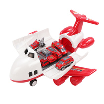  Childrens airplane toy large fall-resistant educational multi-function super storage toy car model Little boy 2-4 years old 3