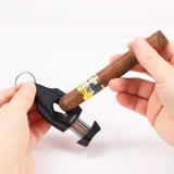 Robinsky Plastic Sigar Steel Cigar Cut V -форма сигарного лезвия Blade Blade Черно -белый V -образный снег плюс сдвиг