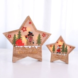 Рождественский брендовый деревянный декор, ювелирное украшение, подарок на день рождения